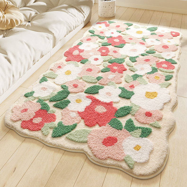 90x160cm Luxury Flower Moss Rug 3d Tufted Tropical Kids play mat,moss rug,bath mat cute bathroom decor