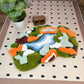 60x90cm/23x35 inches Luxury Moss Rug 3d Tufted Tropical Kids play mat,moss rug,bath mat cute bathroom decor