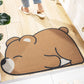 PVC Bear Funny Entrance Door Mat