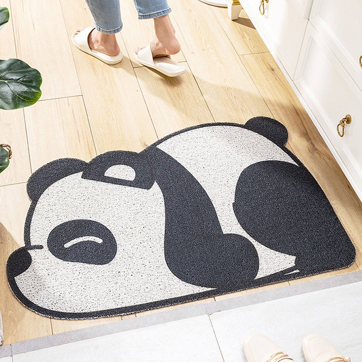 PVC Bear Funny Entrance Door Mat