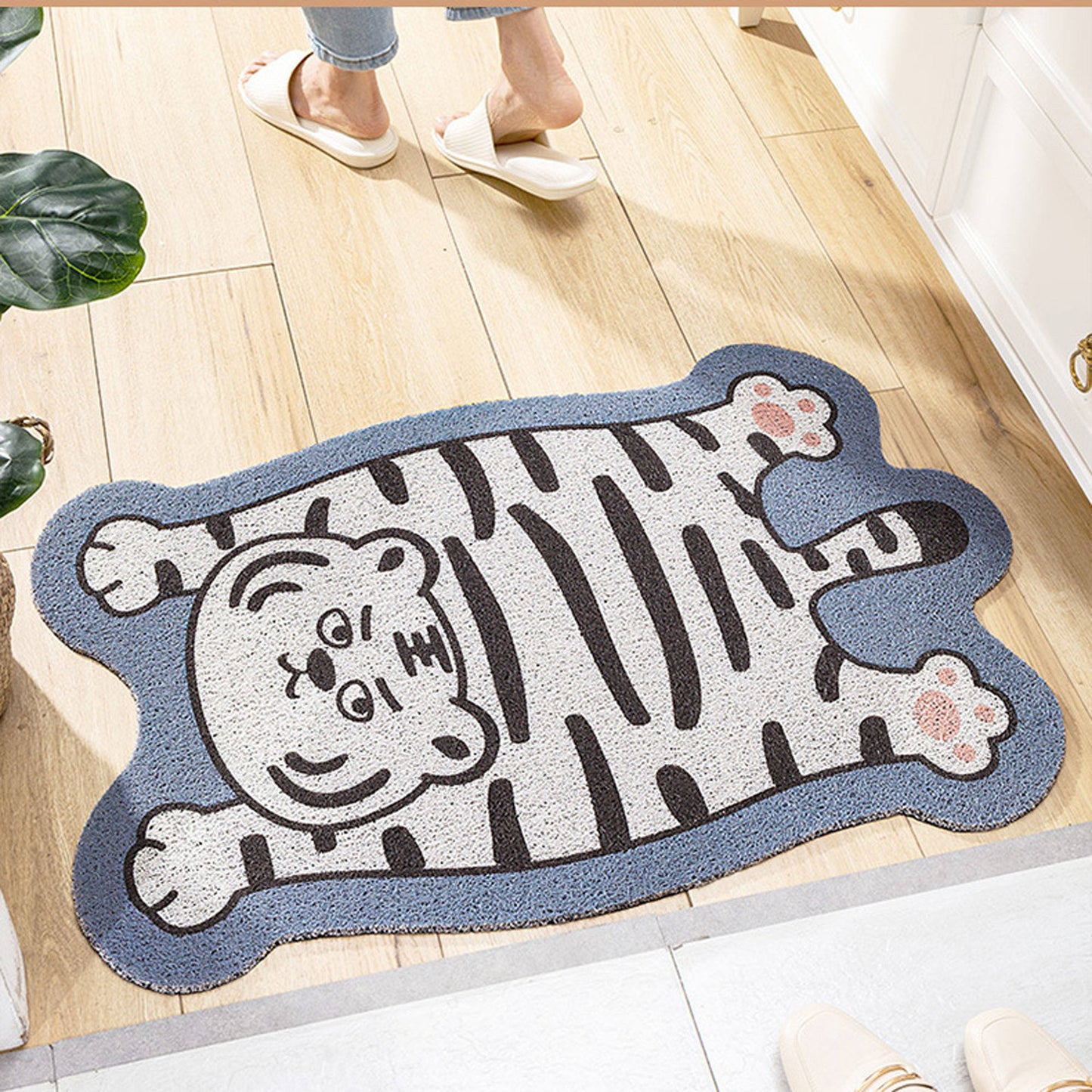 PVC Bear Funny Entrance Door Mat