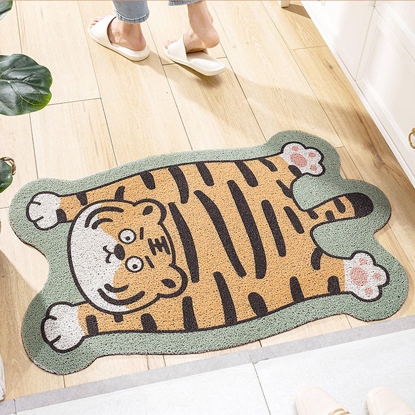 PVC Bear Funny Entrance Door Mat