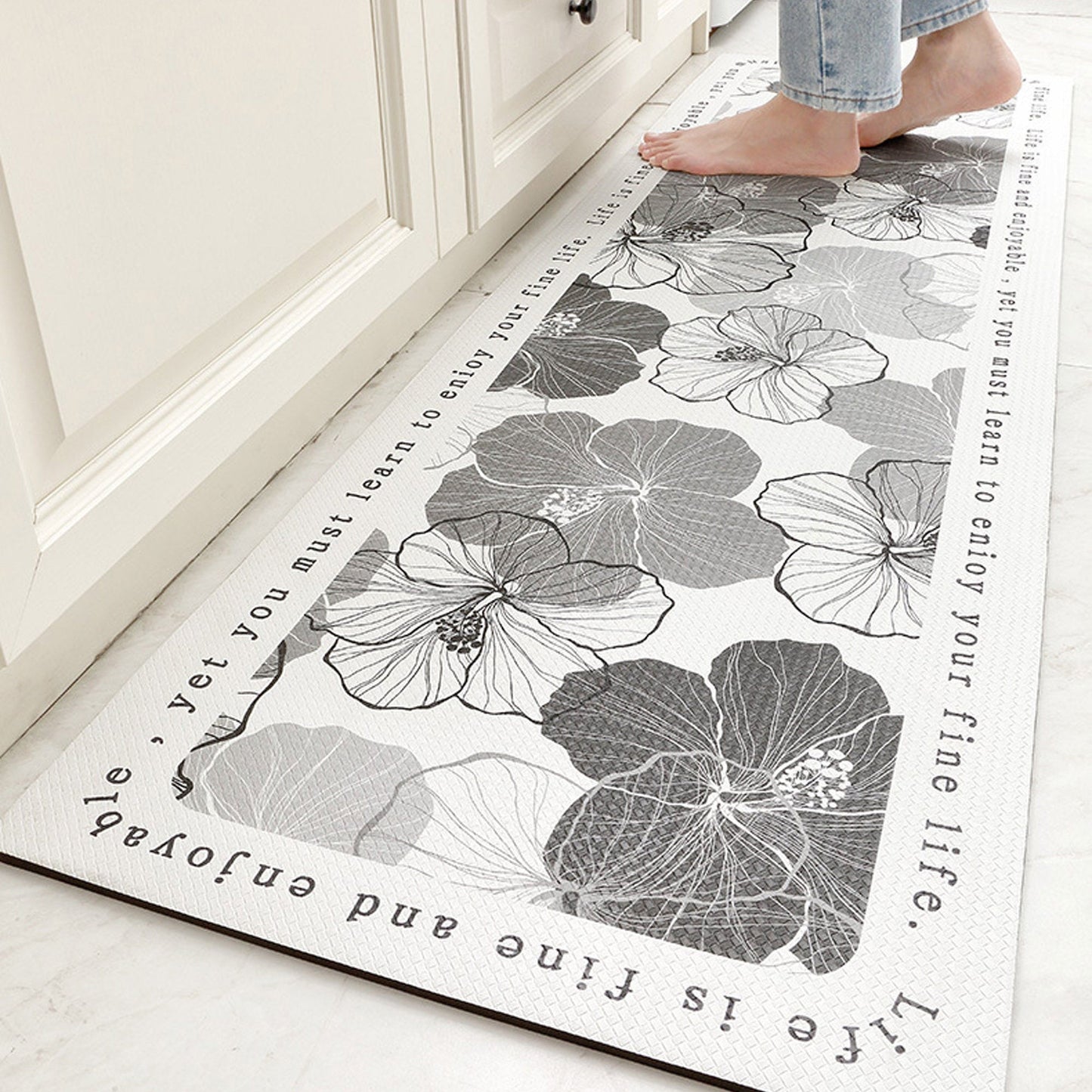 Kitchen Mat Anti slip Laundry Room Rug Mat