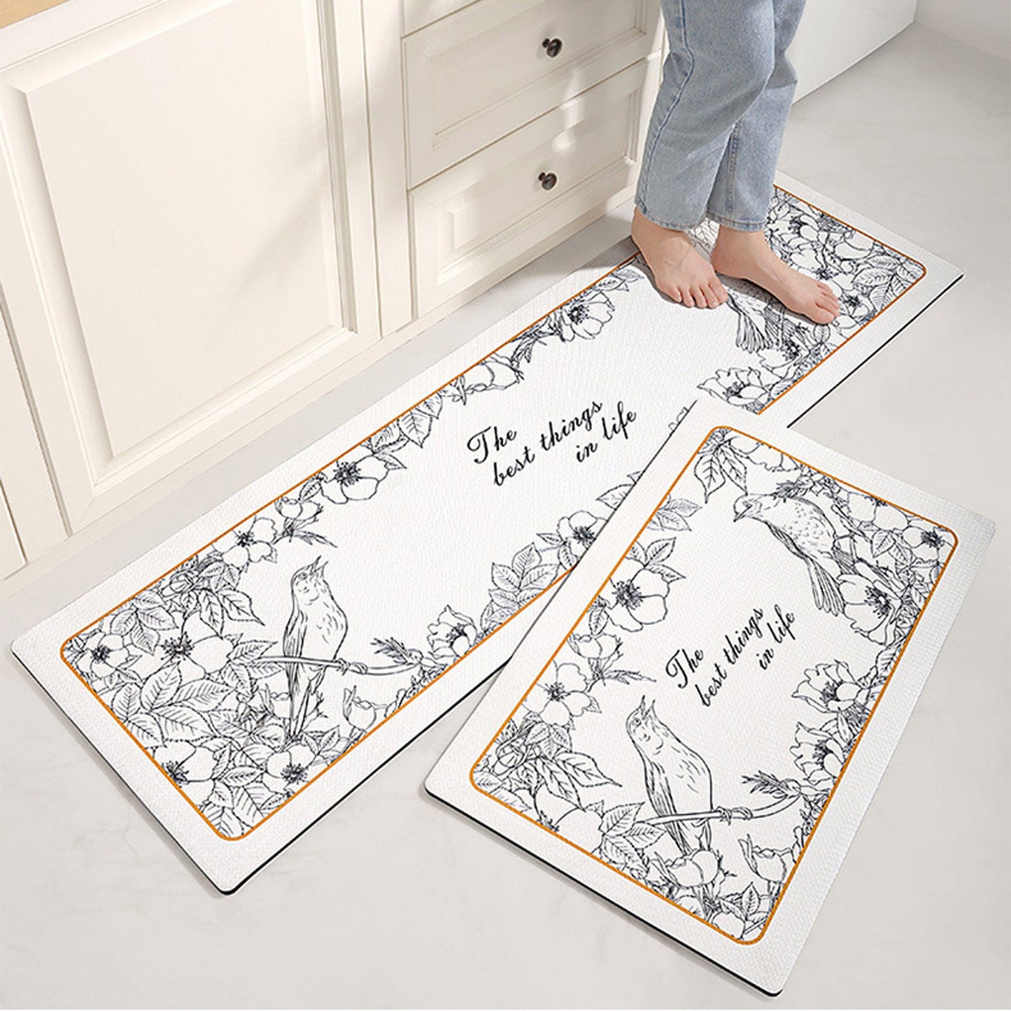 Kitchen Mat Anti slip Laundry Room Rug Mat