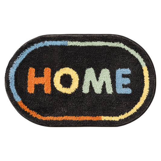 HOME bath mat colorful cute bathroom decor