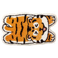 Tiger bath mat colorful cute bathroom decor