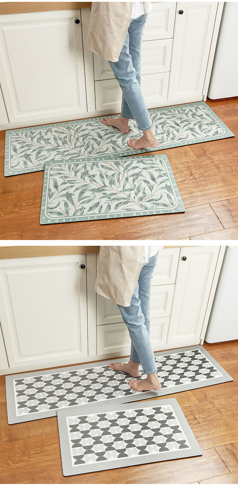 Kitchen Mat Anti slip Laundry Room Rug Mat