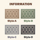 Yulia Indoor Doormat,Welcome Mats for Front Door Entrance Rug