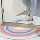 Rainbow PVC Outdoor mat,Welcome Mats for Front Door